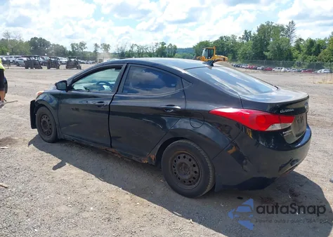 2012 Hyundai Elantra Limited (Ulsan Plant) z USA, uszkodzony, nr VIN KMHDH4AE2CU471670